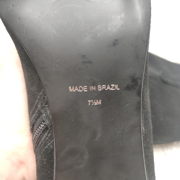 Matisse anthropologie Suede Booties sz 7.5 - Picture 7 of 8